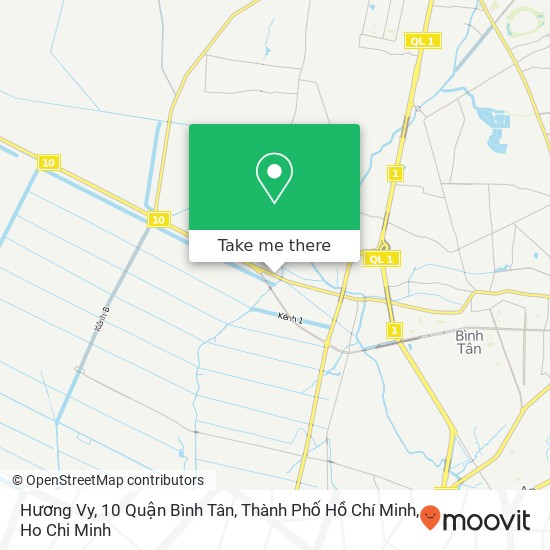 Hương Vy, 10 Quận Bình Tân, Thành Phố Hồ Chí Minh map