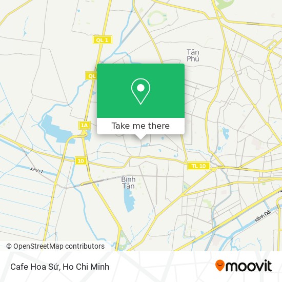 Cafe Hoa Sứ map