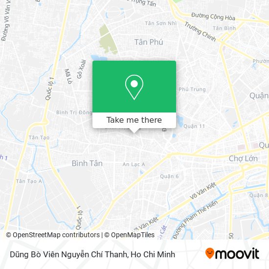 Dũng Bò Viên Nguyễn Chí Thanh map