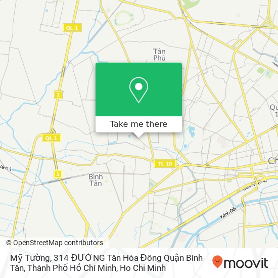 Mỹ Tường, 314 ĐƯỜNG Tân Hòa Đông Quận Bình Tân, Thành Phố Hồ Chí Minh map