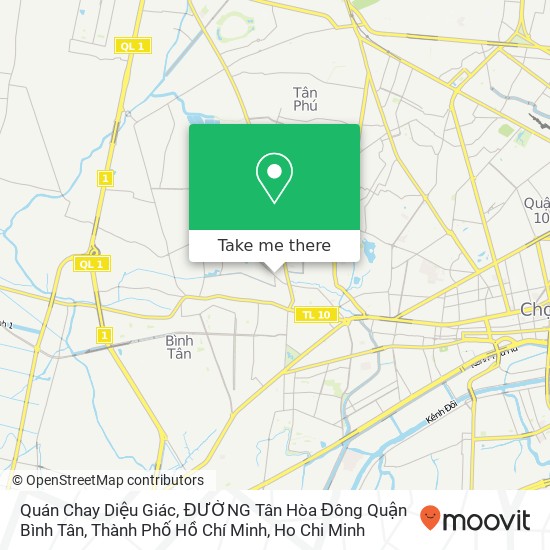 Quán Chay Diệu Giác, ĐƯỜNG Tân Hòa Đông Quận Bình Tân, Thành Phố Hồ Chí Minh map