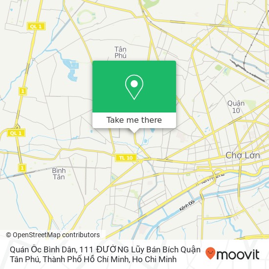 Quán Ốc Bình Dân, 111 ĐƯỜNG Lũy Bán Bích Quận Tân Phú, Thành Phố Hồ Chí Minh map