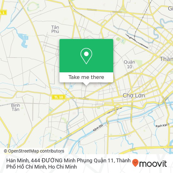 Hán Minh, 444 ĐƯỜNG Minh Phụng Quận 11, Thành Phố Hồ Chí Minh map