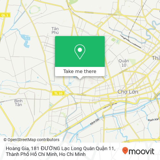 Hoàng Gia, 181 ĐƯỜNG Lạc Long Quân Quận 11, Thành Phố Hồ Chí Minh map