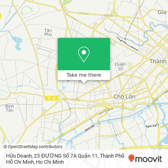 Hữu Doanh, 23 ĐƯỜNG Số 7A Quận 11, Thành Phố Hồ Chí Minh map