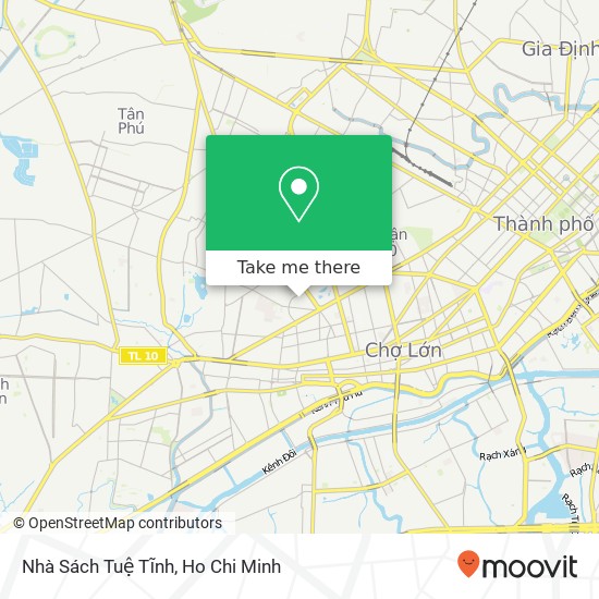 Nhà Sách Tuệ Tĩnh map