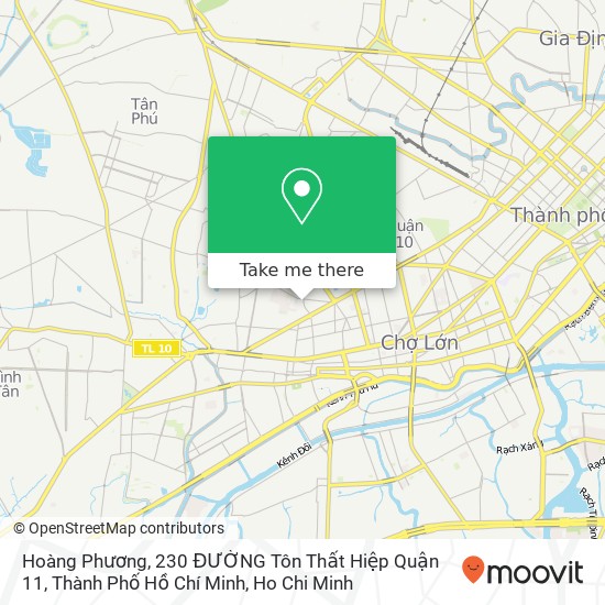 Hoàng Phương, 230 ĐƯỜNG Tôn Thất Hiệp Quận 11, Thành Phố Hồ Chí Minh map