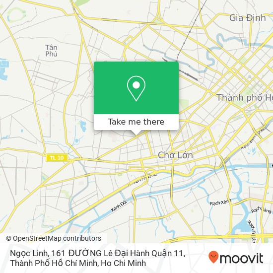Ngọc Linh, 161 ĐƯỜNG Lê Đại Hành Quận 11, Thành Phố Hồ Chí Minh map