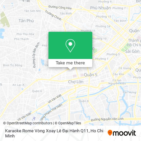 Karaoke Rome Vòng Xoay Lê Đại Hành Q11 map