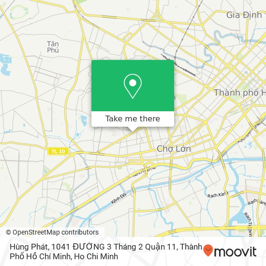 Hùng Phát, 1041 ĐƯỜNG 3 Tháng 2 Quận 11, Thành Phố Hồ Chí Minh map