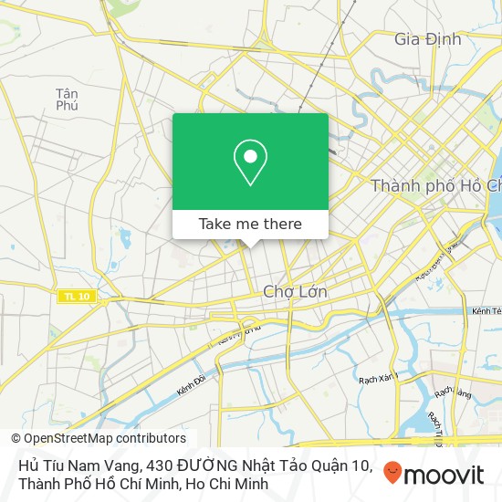 Hủ Tíu Nam Vang, 430 ĐƯỜNG Nhật Tảo Quận 10, Thành Phố Hồ Chí Minh map