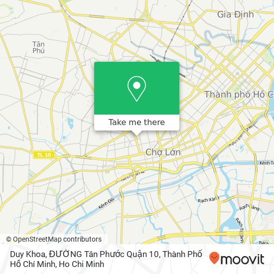 Duy Khoa, ĐƯỜNG Tân Phước Quận 10, Thành Phố Hồ Chí Minh map