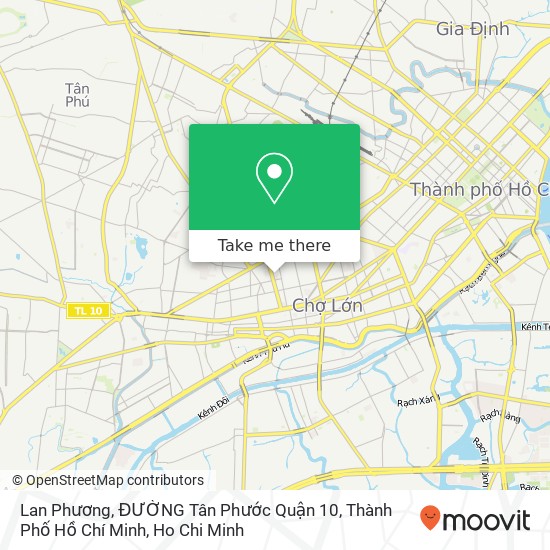 Lan Phương, ĐƯỜNG Tân Phước Quận 10, Thành Phố Hồ Chí Minh map