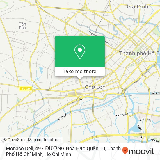 Monaco Deli, 497 ĐƯỜNG Hòa Hảo Quận 10, Thành Phố Hồ Chí Minh map