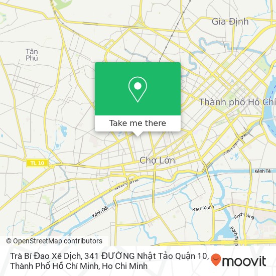 Trà Bí Đao Xê Dịch, 341 ĐƯỜNG Nhật Tảo Quận 10, Thành Phố Hồ Chí Minh map