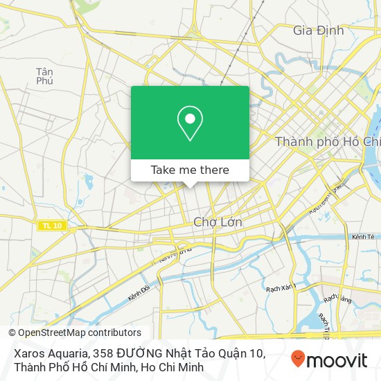 Xaros Aquaria, 358 ĐƯỜNG Nhật Tảo Quận 10, Thành Phố Hồ Chí Minh map