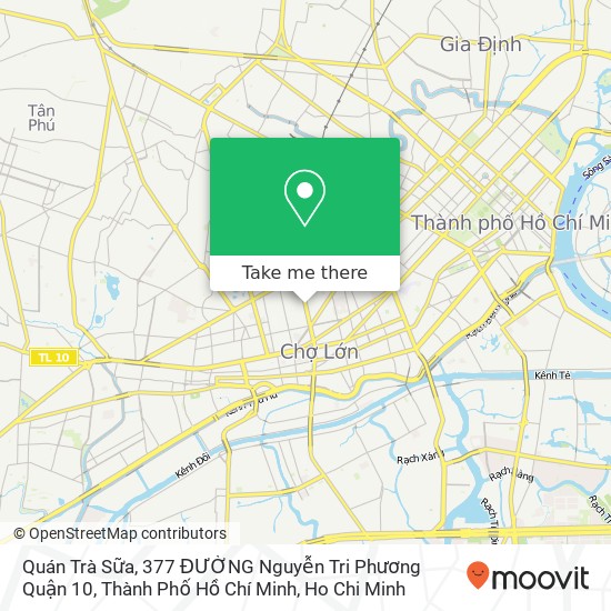 Quán Trà Sữa, 377 ĐƯỜNG Nguyễn Tri Phương Quận 10, Thành Phố Hồ Chí Minh map