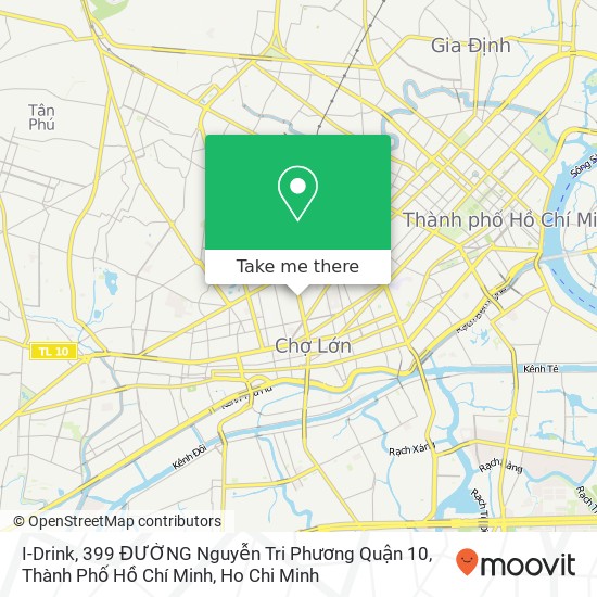 I-Drink, 399 ĐƯỜNG Nguyễn Tri Phương Quận 10, Thành Phố Hồ Chí Minh map