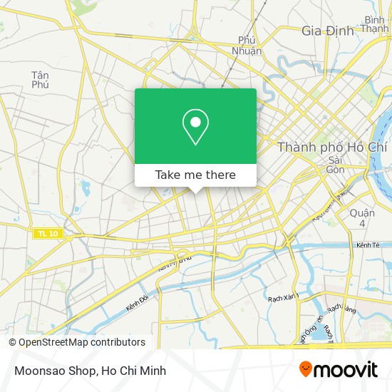 Moonsao Shop map