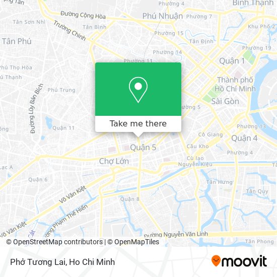 Phở Tương Lai map