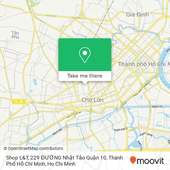 Shop L&T, 229 ĐƯỜNG Nhật Tảo Quận 10, Thành Phố Hồ Chí Minh map