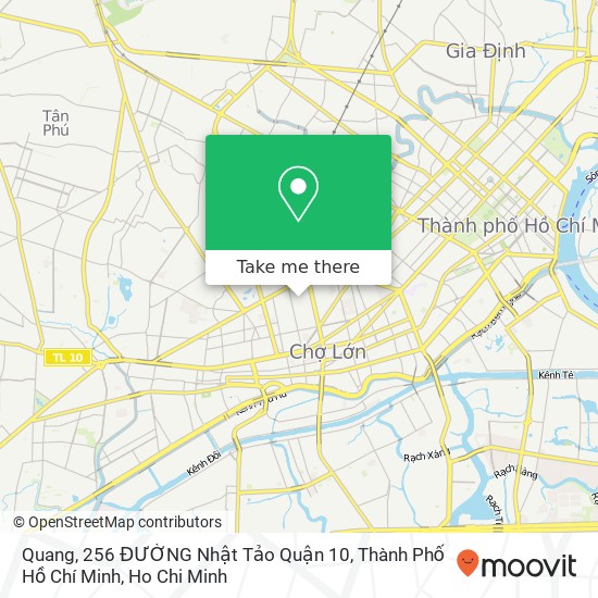 Quang, 256 ĐƯỜNG Nhật Tảo Quận 10, Thành Phố Hồ Chí Minh map