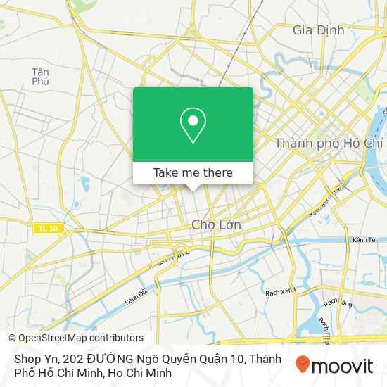 Shop Yn, 202 ĐƯỜNG Ngô Quyền Quận 10, Thành Phố Hồ Chí Minh map