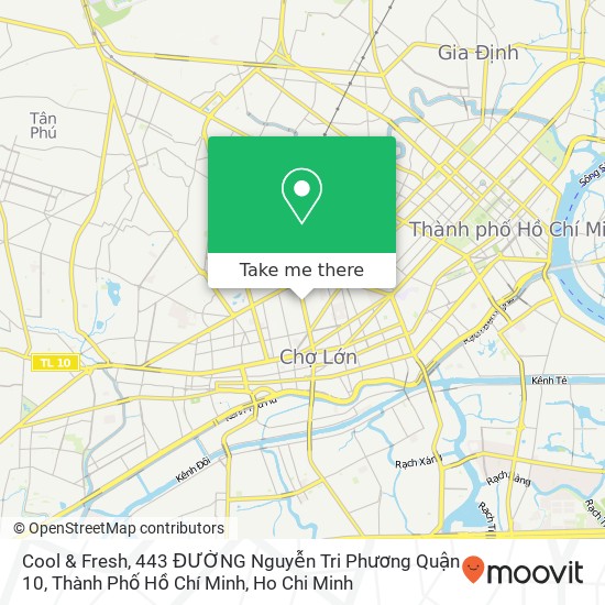 Cool & Fresh, 443 ĐƯỜNG Nguyễn Tri Phương Quận 10, Thành Phố Hồ Chí Minh map