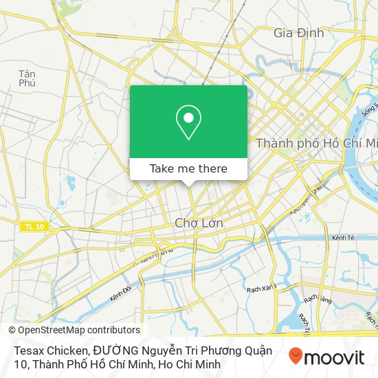 Tesax Chicken, ĐƯỜNG Nguyễn Tri Phương Quận 10, Thành Phố Hồ Chí Minh map
