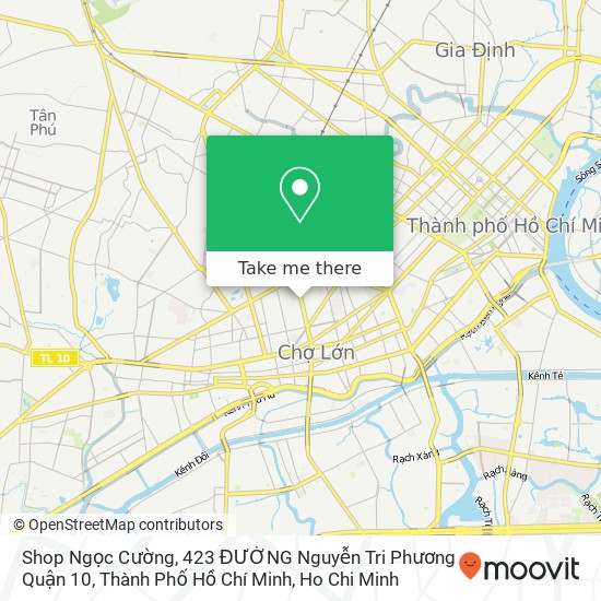 Shop Ngọc Cường, 423 ĐƯỜNG Nguyễn Tri Phương Quận 10, Thành Phố Hồ Chí Minh map