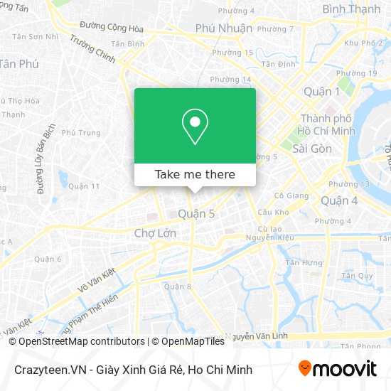 Crazyteen.VN - Giày Xinh Giá Rẻ map