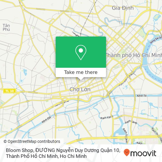 Bloom Shop, ĐƯỜNG Nguyễn Duy Dương Quận 10, Thành Phố Hồ Chí Minh map