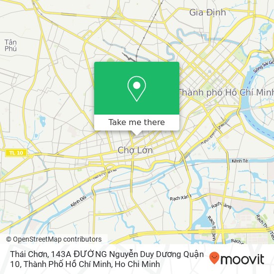 Thái Chơn, 143A ĐƯỜNG Nguyễn Duy Dương Quận 10, Thành Phố Hồ Chí Minh map