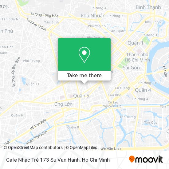 Cafe Nhạc Trẻ 173 Su Van Hanh map