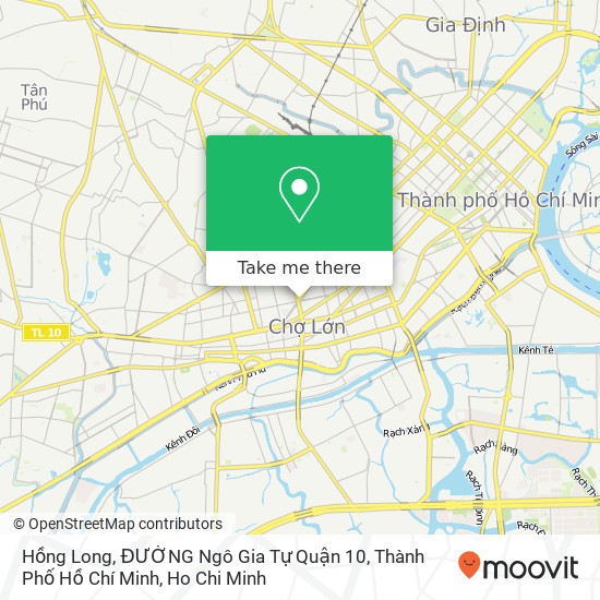 Hồng Long, ĐƯỜNG Ngô Gia Tự Quận 10, Thành Phố Hồ Chí Minh map