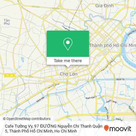 Cafe Tường Vy, 97 ĐƯỜNG Nguyễn Chí Thanh Quận 5, Thành Phố Hồ Chí Minh map