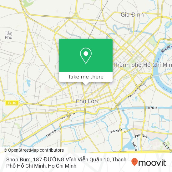 Shop Bum, 187 ĐƯỜNG Vĩnh Viễn Quận 10, Thành Phố Hồ Chí Minh map