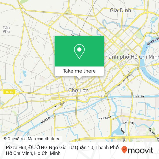 Pizza Hut, ĐƯỜNG Ngô Gia Tự Quận 10, Thành Phố Hồ Chí Minh map