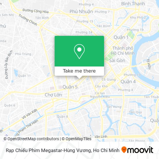 Rạp Chiếu Phim Megastar-Hùng Vương map
