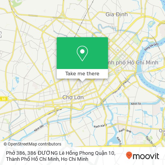 Phở 386, 386 ĐƯỜNG Lê Hồng Phong Quận 10, Thành Phố Hồ Chí Minh map