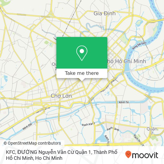 KFC, ĐƯỜNG Nguyễn Văn Cừ Quận 1, Thành Phố Hồ Chí Minh map