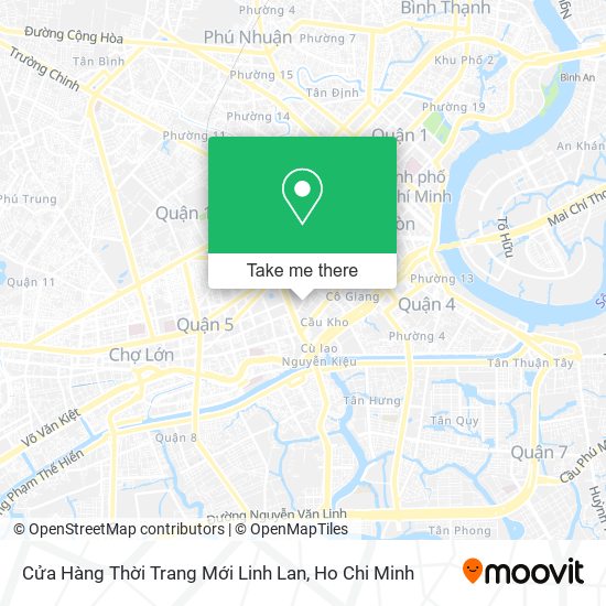 Cửa Hàng Thời Trang Mới Linh Lan map