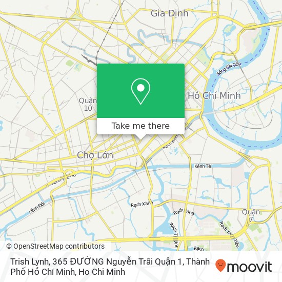 Trish Lynh, 365 ĐƯỜNG Nguyễn Trãi Quận 1, Thành Phố Hồ Chí Minh map