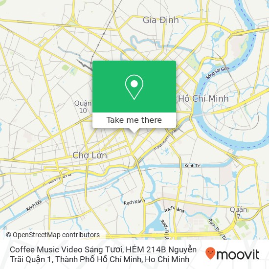 Coffee Music Video Sáng Tươi, HẺM 214B Nguyễn Trãi Quận 1, Thành Phố Hồ Chí Minh map