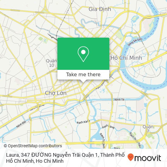 Laura, 347 ĐƯỜNG Nguyễn Trãi Quận 1, Thành Phố Hồ Chí Minh map