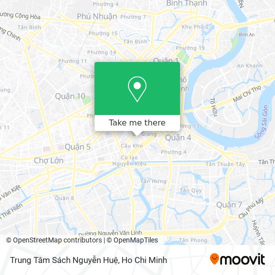 Trung Tâm Sách Nguyễn Huệ map