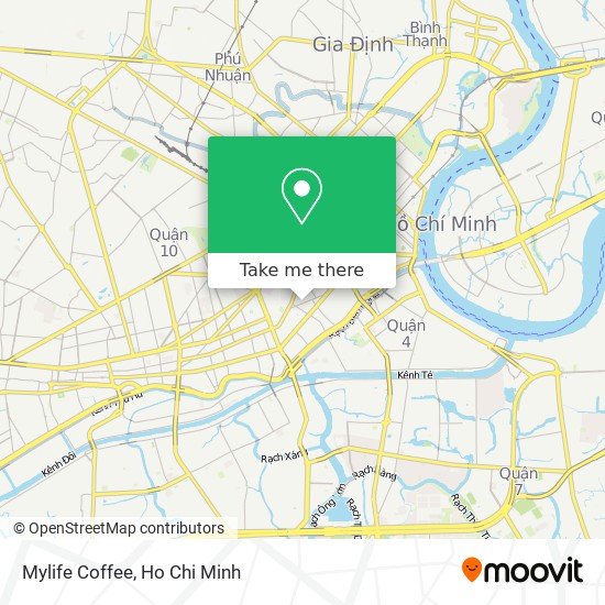 Mylife Coffee map