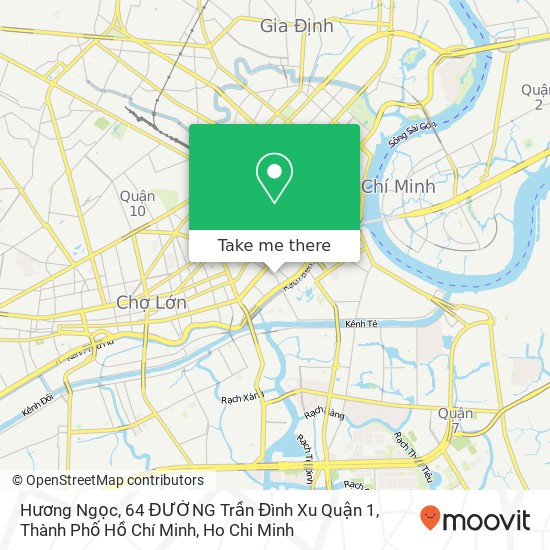 Hương Ngọc, 64 ĐƯỜNG Trần Đình Xu Quận 1, Thành Phố Hồ Chí Minh map