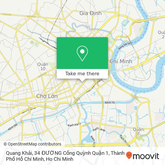 Quang Khải, 34 ĐƯỜNG Cống Quỳnh Quận 1, Thành Phố Hồ Chí Minh map