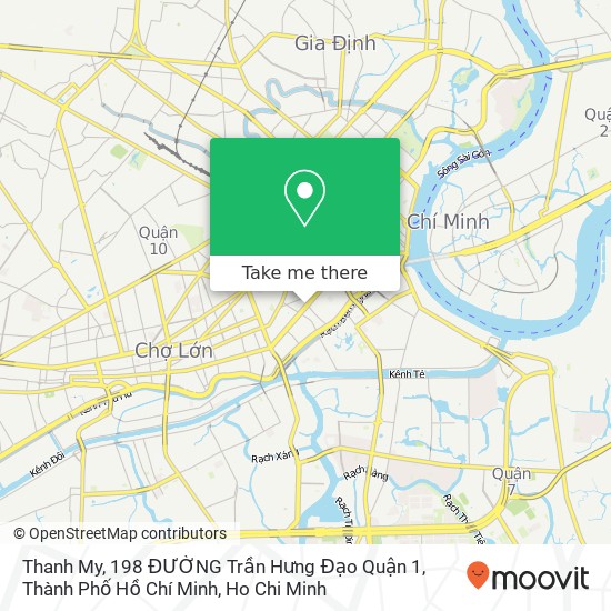 Thanh My, 198 ĐƯỜNG Trần Hưng Đạo Quận 1, Thành Phố Hồ Chí Minh map